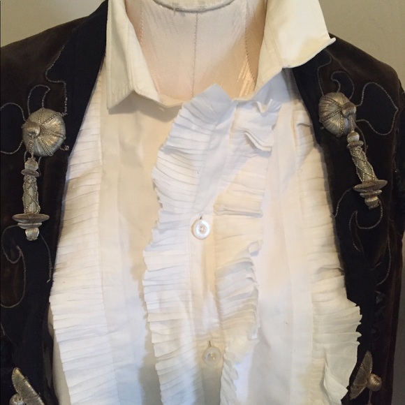Vintage matador suit with half chaps, shirt,coat - Picture 2 of 16